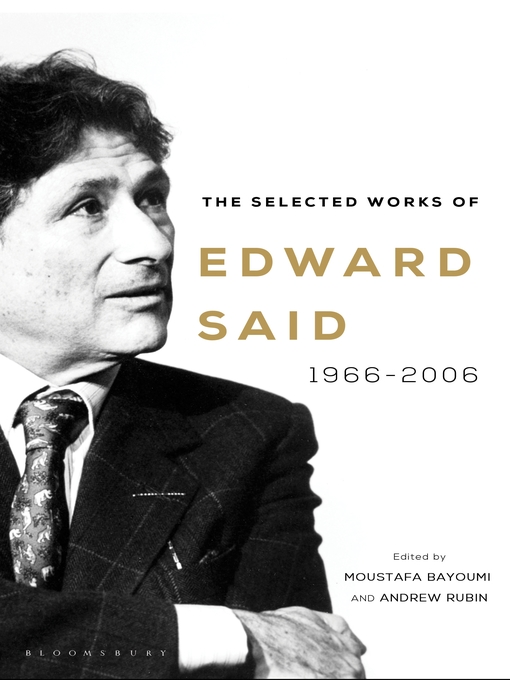 Title details for The Selected Works of Edward Said by Edward Said - Available